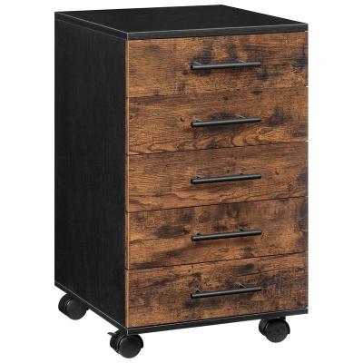 China (Other) adjustable filing cabinet, cabin wooden desk with wheels, makeup storage cabinet for sale