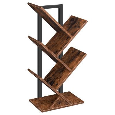 China HOOBRO Convertible Easy Assemble Wooden Shelf Design Free Standing Shelf for sale