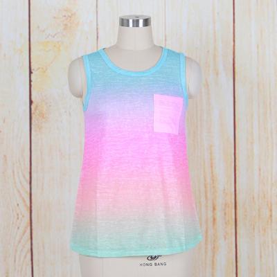 China Anti-pilling custom tank tops for women clothing factory in china for sale