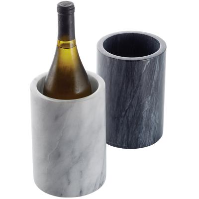 China Strong and beautiful durable using low price insulated Champagne marble double walled wine cooler for sale