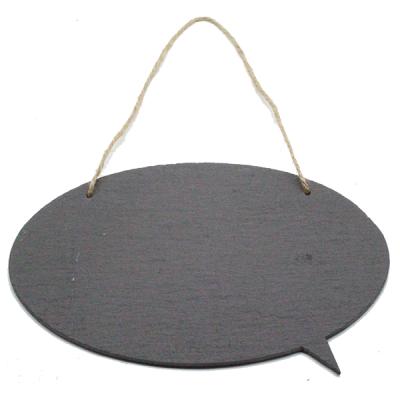 China Strong and Beautiful Wholesale High Quality Slate Board Mini Blackbo Slate Note Board Blackboard Note Board for sale