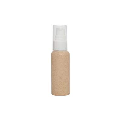 China Container 30Ml 100Ml 50Ml Cosmetic Biodegradable Wheat Straw Pet Plastic Shampoo Bottle With Pump for sale