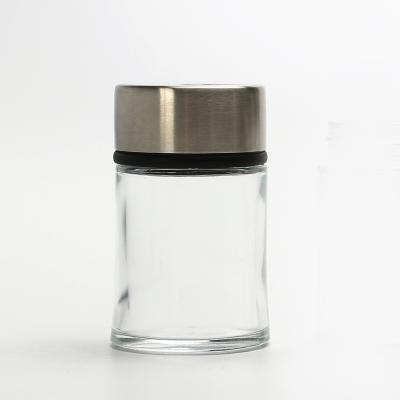 China Sustainable Factory Directly Selling Spice Powder Bottles With Stainless Steel Lid Spice Container, Spice Shaker Bottle for sale