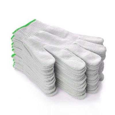 China Absorb Cotton Affordable Labor Protection Labor Sweat Durable Wear Resistant Gloves for sale