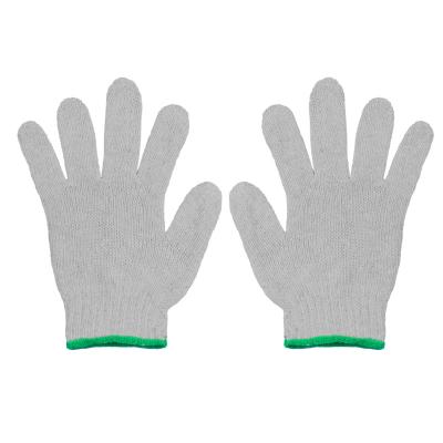 China Anti-Slip Affordable Construction Site Labor Work Wear Household And Other Cotton Knitted Gloves for sale