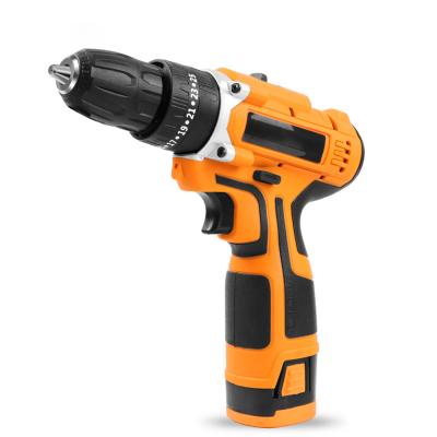 China Multifunctional Power 12V Cordless Screwdriver Sets Multi Function Hand Drill Rechargeable Hammer Drill Electric Home Electric Screwdriver for sale