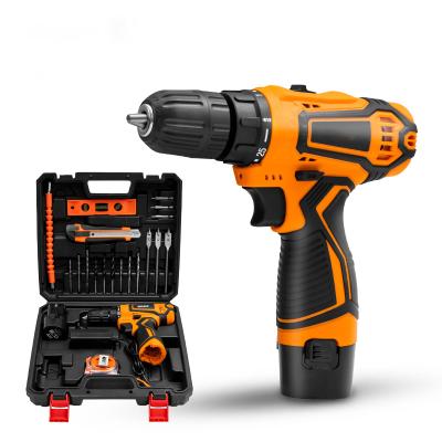 China Hot Sales Multifunctional Electric Power Drill 12V Lithium Ion Battery 13MM Variable Speed ​​Hammer Drills for sale