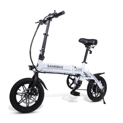 China New Design Aluminum Alloy Folding Bicycle High Quality Outdoor Portable Electric Bicycle for sale