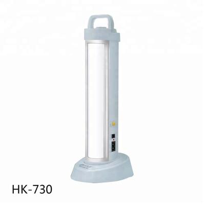 China Camping Emergency Light Portable Fluorescent Hand Lamp Led Rechargeable Emergency Light for sale