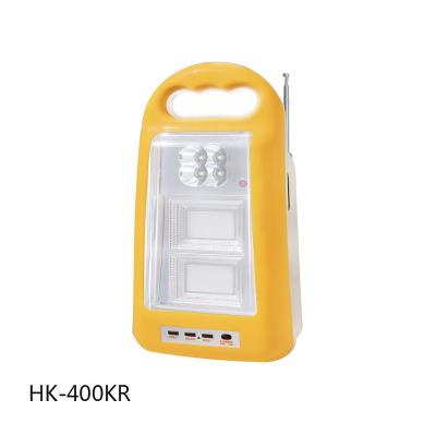 China Housing rechargeable emergency light with fm radio for sale