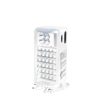 China Emergency Use HAKKO Plastic Rechargeable Led Outdoor Lights And Emergency Led Light for sale