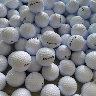 China Synthetic Gum Customizable Color Golf Three-Layer Game Ball for sale