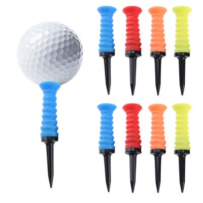 China Plastic Golf Ball Ball Spike TEE Elastic Soft Rubber Ball Spike Elastic Soft Spike for sale