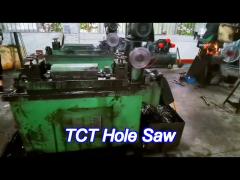 Continuous Tungsten Carbide Tipped Hole Saw For Metal Marble Concrete Oem Available