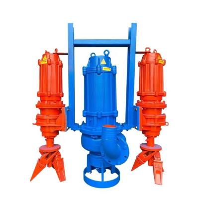 China Other Performance Reliable Stainless Steel Vertical Non-clogging Submersible Sand Slurry Pump With Agitator for sale