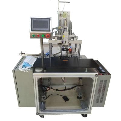 China Factory Medical Disposable Face Mask Machine KN95 N95 Automatic Double Head Mask Ear Loop Welding Machine à venda