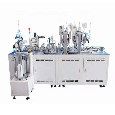 China Automatic N95 Mask Making Machine Automatic Cup Type Mask Making Machine N95 Mask Production Line KN95 Mask Making Machine for sale