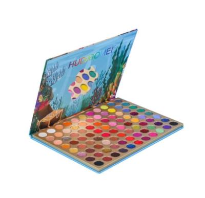 China Multi Waterproof Glitter Eyeshadow Palette Waterproof 88 Color Eyeshadow Palette for sale