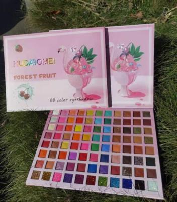 China New Fashional Cosmetics Waterproof Eyeshadow Waterproof 88 Color Eyeshadow Palette for sale