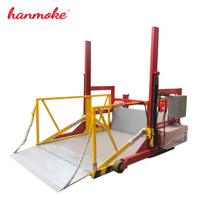 China Anti-Slip Heavy Duty Steel Truck Ramp Electric Control Loading Truck Support Truck Support Truck Ramp for sale