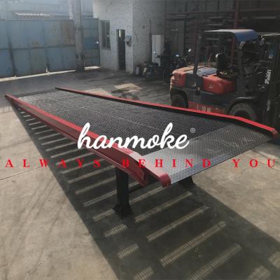 China Container Loading 10 Ton Load Capacity Steel Slope Truck Loading Dock Ramp Without Platform for sale