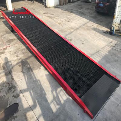 China Container Loading Rustproof Double Bait Used Adjustable Loading Dock Trailer Ramp Without Platform for sale