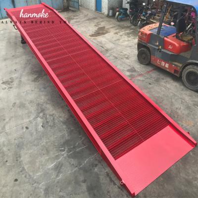 China Factory 10tons Mobile Dock Ramp With Customized Warehouse Container Yard Loading Ramps for sale