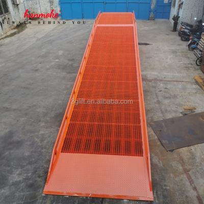 China 6-15T factory container loading dock ramp / mobile ramp for forklift for sale