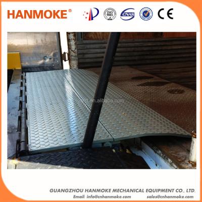 China Foshan Factory Customize Floating Dock Leveler Dock Ramp For Container 1830 x 400 mm for sale