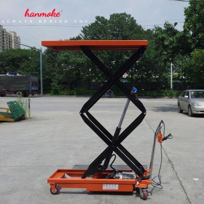 China Factory HANMOKE Factory 2 Ton Industrial Hydraulic Scissor Lift Table For Hot Sale for sale