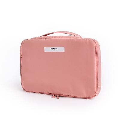 China Portable Hot Sale Portable Travel Makeup Case Travel Customized Wash Cosmetic Bags For Women for sale