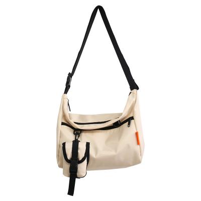 China Portable High quality fashionable canvas Tote shoulder bag is versatile and niche casual crossbody bag for sale