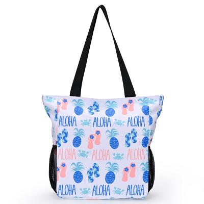 China Portable Hot Sale Tote Bag Custom Logo Bag Beach Kids Ladies Women Summer Waterproof Beach Tote bag for sale