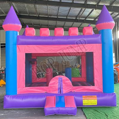 China Dourable High Quality Inflatable Bouncer Chamber For Kids Commercial Grade PVC Inflatable Castle Moonwalk Jumping Bouncer for sale