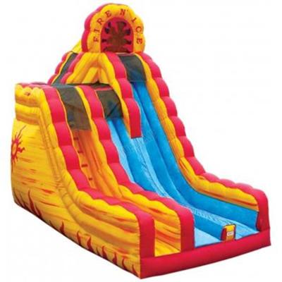 China Dourable Fast delivery 0.55mm top quality Europe style commercial grade inflatable slide bouncer inflatable giant slide for sale