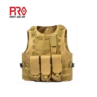 China 600D Bullet Proof Nylon Breathable Military Carrier Plate Carrier Adults Combat Training MOLLE Safety Tactical Vest for sale