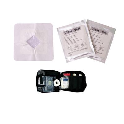 China Medical Colleague Chest Seal First Aid Pneumothorax IFAK Compact Chest Seal for sale