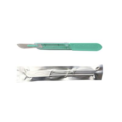 China Disposable Surgery Safety Surgical Scalpel Lancet With Movable Sheath for sale