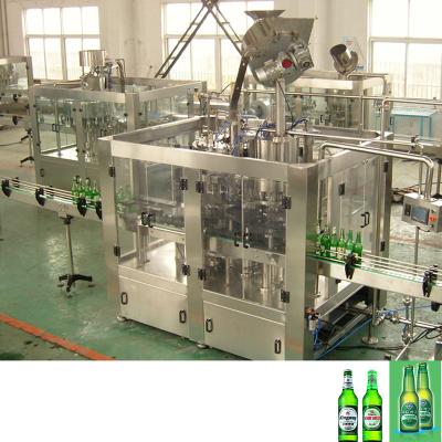 China Food Plant 3 in 1 Automatic Monoblock Glass Bottle Plastic CO2 Carbonated Soft Drinks Water Beverage Beer Filling Machine for sale