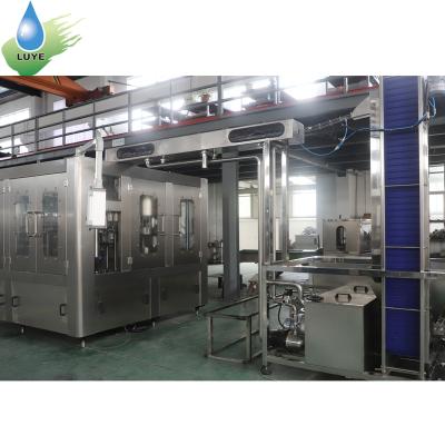 China Complete Beverage Monoblock 3 In 1 PET Bottle Water Filling Machine Production Line Factory for sale