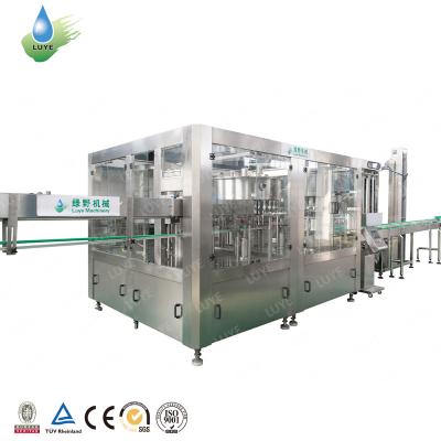 China Fully Automatic Full Automatic Mineral Water Beverage Bottle Food Liquid Filling Machine for sale