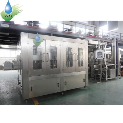 China Complete Beverage Monoblock 3 In 1 PET Bottle Water Filling Machine Production Line Factory for sale