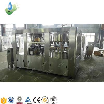 China High Precision Level Filling 2022 Hot Selling 330ml 500ml Automatic Aluminum Tin Can Filling Sealing Machine for Beer Carbonated Drink for sale