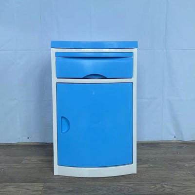 China Hot Selling High Rack ABS Plastic Case Bedside Cabinet Traditional Hospital Cabinet Medical Hospital Furniture for sale