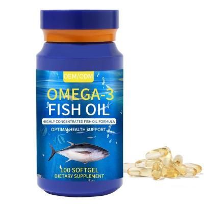 China Strengthening Memory veg Fish Oil Epa Omega 3 Supplement Softgel Capsules for sale