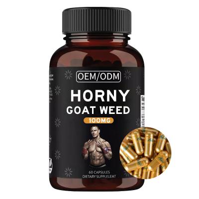 China Horny Goat Weed Male Enhancement Supplements Capsules FDA Approved for sale