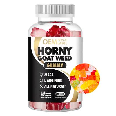 China Male Enhancement Horny Goat Weed Gummies Supplements ODM for sale