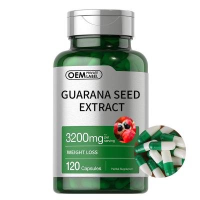 China Herbal Fat Cutter Supplements Guarana Seed Extract 3200mg for sale