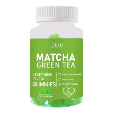 China Fat Burning Green Tea Matcha Slim Gummies Supplements For Weight Loss for sale