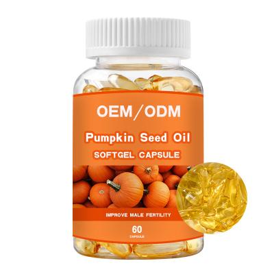 China Male Fertility Pumpkin Seed Oil Softgel Capsule 1000 Mg for sale